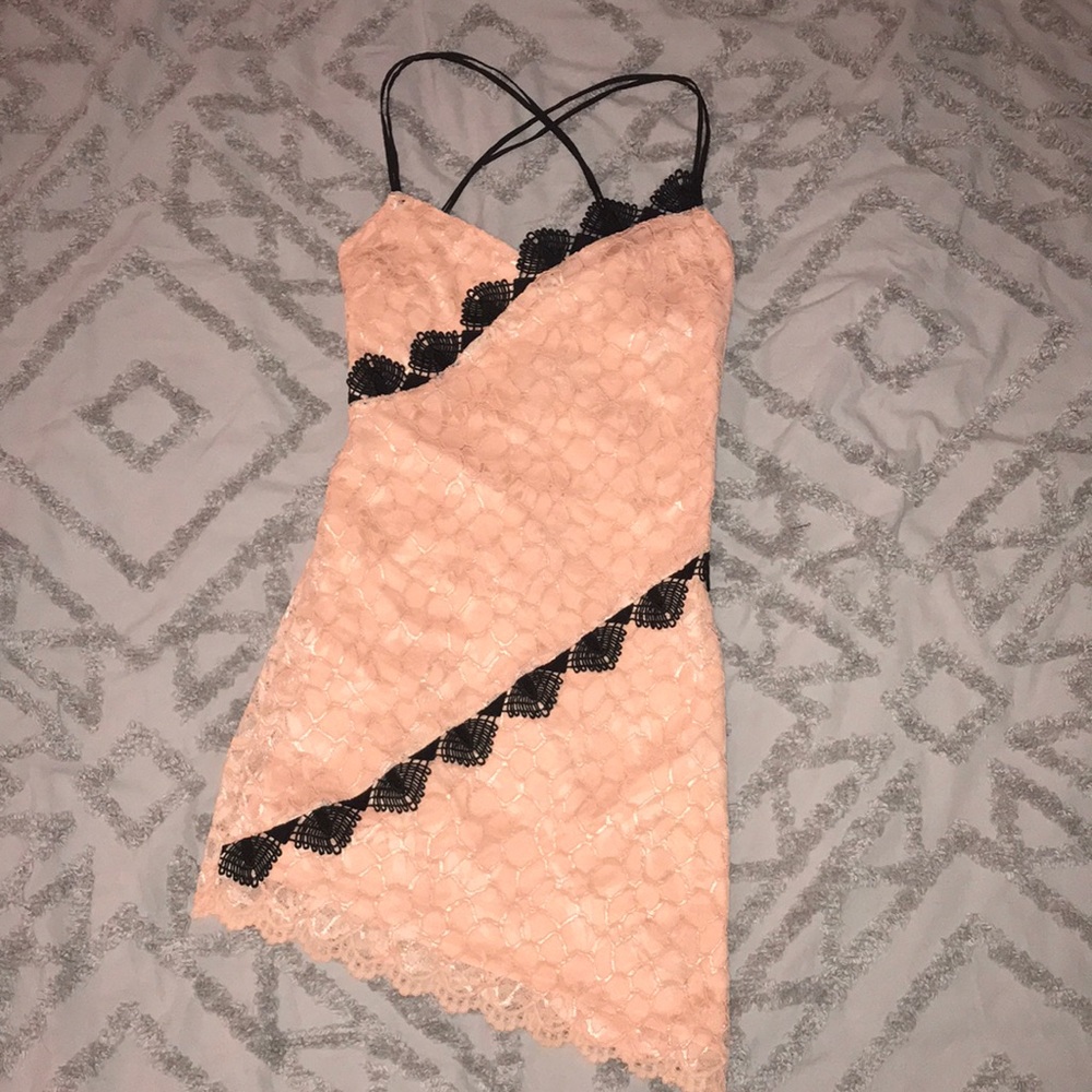 Topshop lace dress